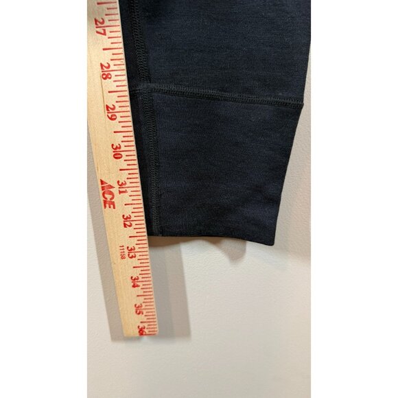 Woolx Men's Large Black 100% Merino Wool Thermal Base Layer Leggings - Picture 7 of 9